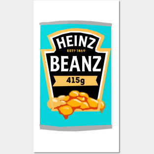 Beanz Tin Posters and Art